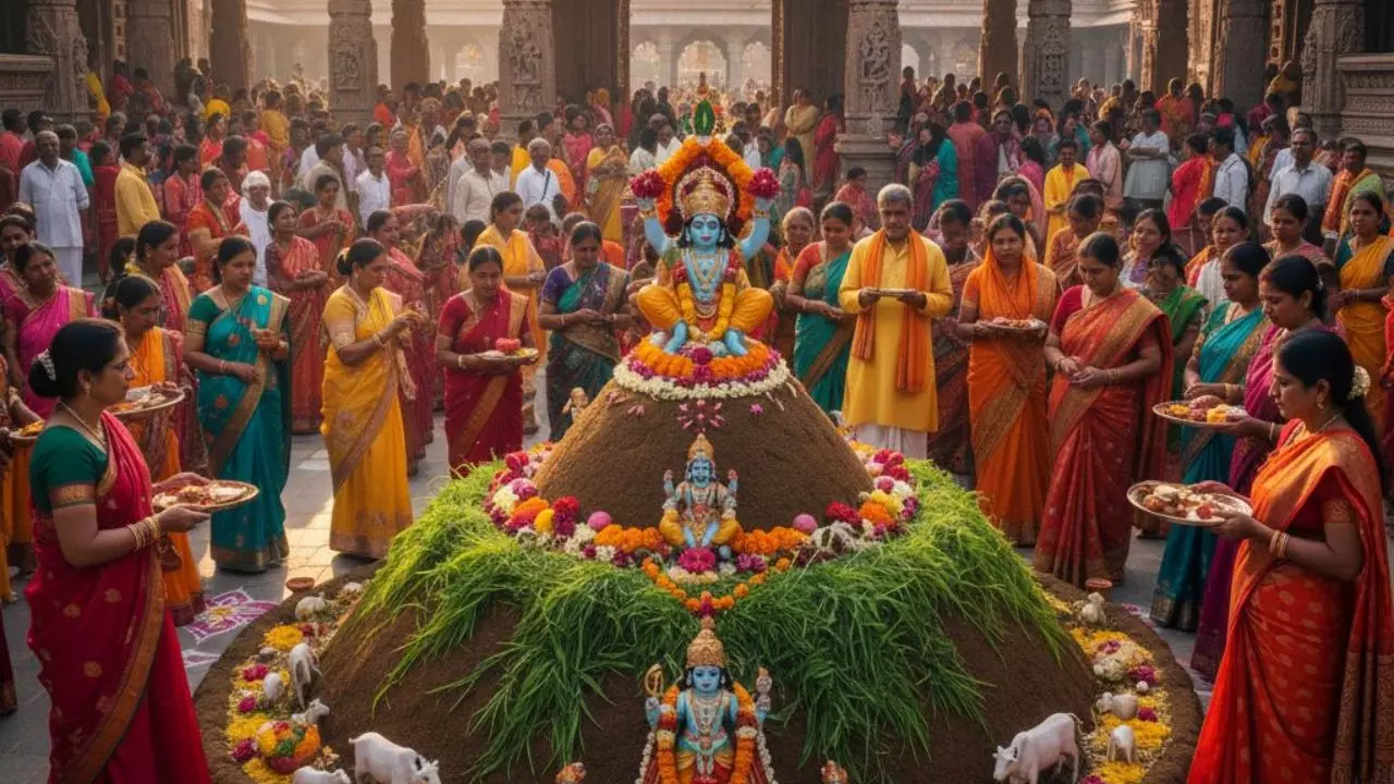 गोवर्धन पूजा के दिन करें ये पांच उपाय, घर पर नहीं होगी सुख-समृद्धि और अन्न की कोई कमी गोवर्धन पूजा के दिन करें ये पांच उपाय, घर पर नहीं होगी सुख-समृद्धि और अन्न की कोई कमी