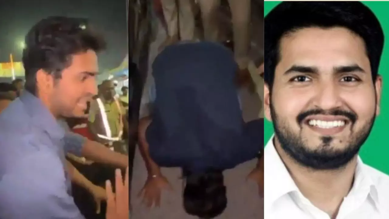 मंत्री का धौंस दिखाकर युवक से जमीन पर नाक रगड़वाने वाले BJP नेता विकुल चपराना कौन? पुलिस देखती रही तमाशा! Video Viral होने पर किया गिरफ्तार मंत्री का धौंस दिखाकर युवक से जमीन पर नाक रगड़वाने वाले BJP नेता विकुल चपराना कौन? पुलिस देखती रही तमाशा! Video Viral होने पर किया गिरफ्तार