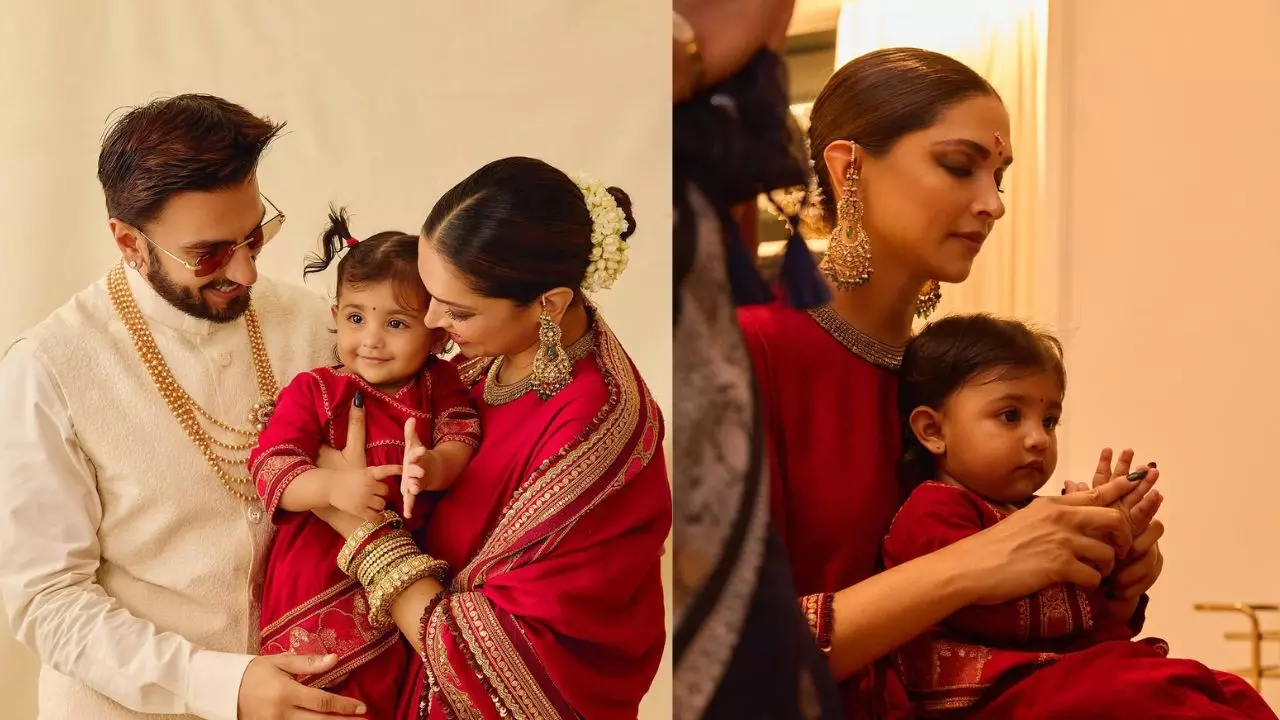 Deepika और दुआ लाल-लाल! दीपिका-रणवीर ने दिखाया बेटी का चेहरा, दिवाली पर फैन्स को दिया खास तोहफा Deepika और दुआ लाल-लाल! दीपिका-रणवीर ने दिखाया बेटी का चेहरा, दिवाली पर फैन्स को दिया खास तोहफा