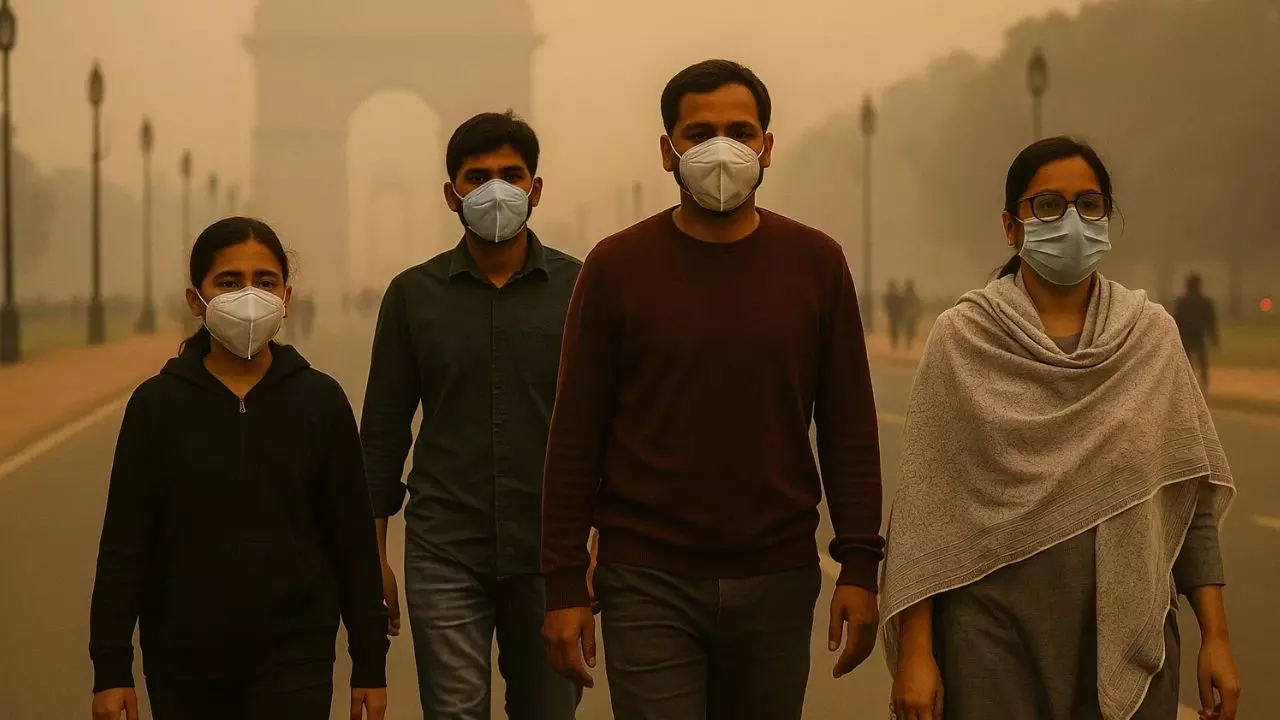 जहरीली होती जा रही दिल्ली-NCR की हवा! सुबह-सुबह AQI पहुंचा 400 के पार, हल्की ठंड का एहसास और दक्षिण में बारिश का अलर्ट