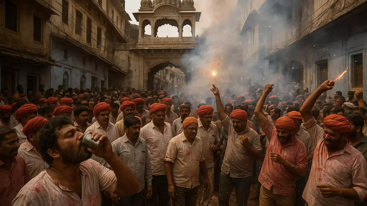 क्या है राजस्थान में बूंदी का अनोखा त्योहार? जहां मिलती है प्रसाद में शराब, एक-दूसरे पर फेंकते हैं पटाखे