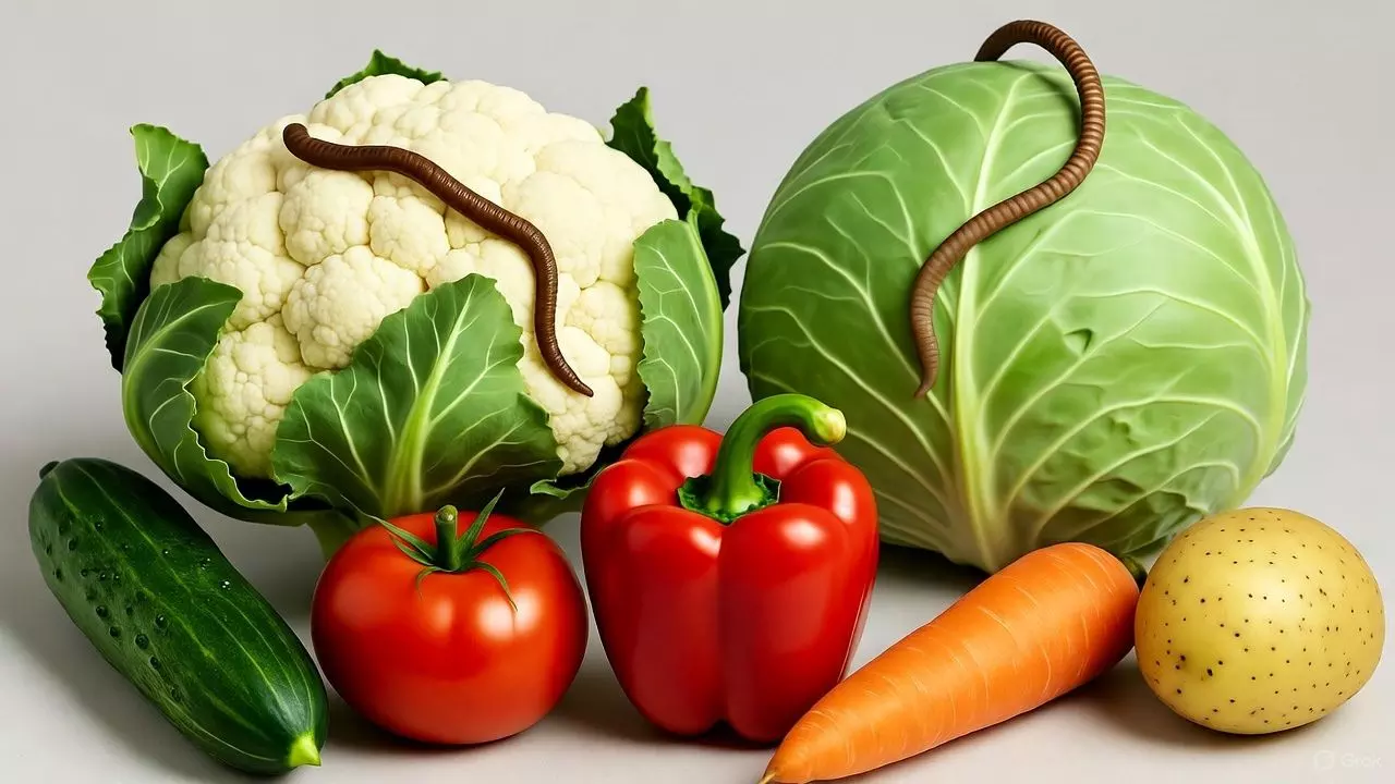 टेपवर्म का ख़तरा! फूलगोभी से पत्तागोभी तक, इन 7 सब्ज़ियों में छिपे हैं न दिखने वाले कीड़े, जानिए कैसे करें सफाई