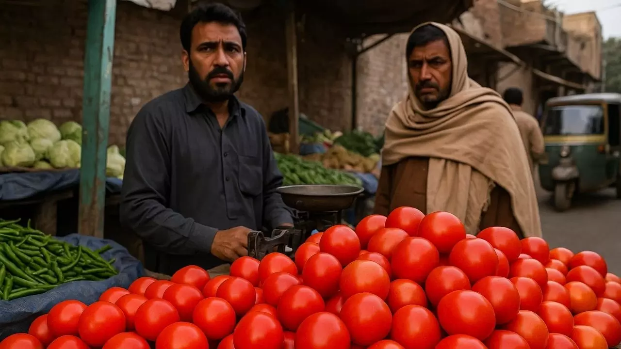 टमाटर बना लाल सोना! पाकिस्तान में आम आदमी की प्लेट से हुए गायब, क्यों अचानक बढ़ते जा रहे रेट?