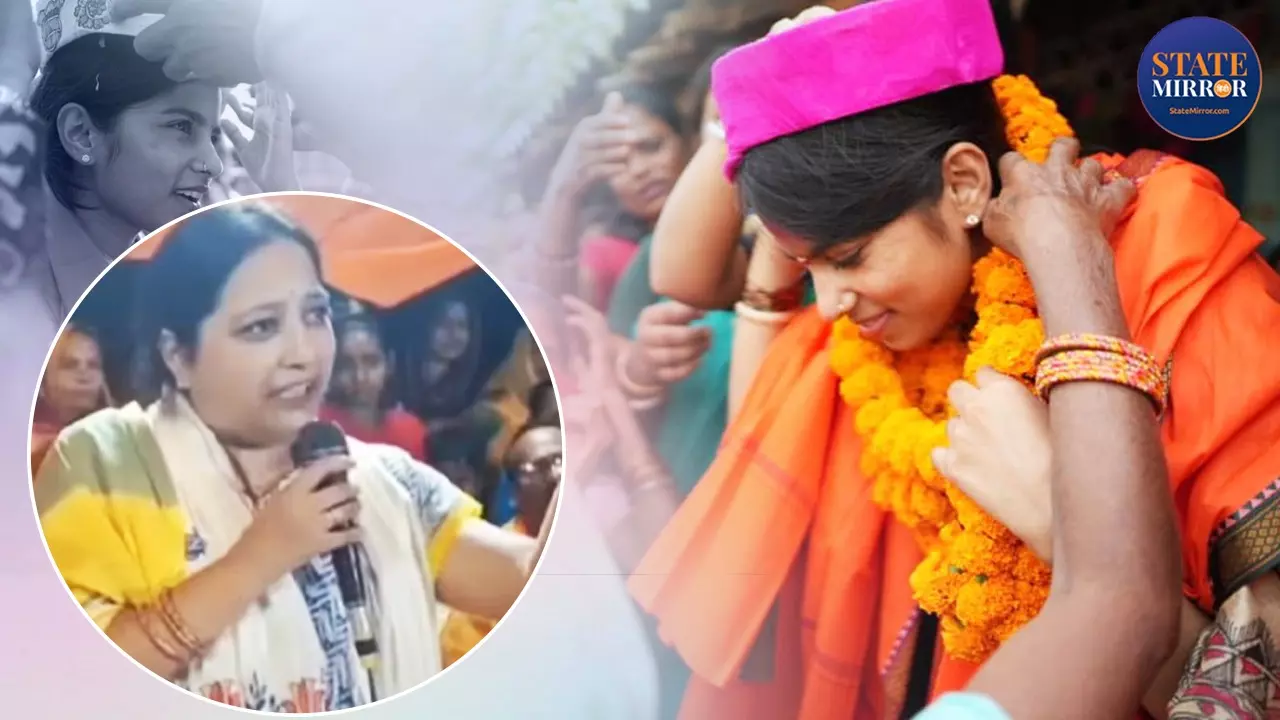 मिथिला में पाग पर क्यों छिड़ा विवाद? आरजेडी का मैथिली ठाकुर पर पलटवार, कहा - जनता देगी अपमान का जवाब मिथिला में पाग पर क्यों छिड़ा विवाद? आरजेडी का मैथिली ठाकुर पर पलटवार, कहा - जनता देगी अपमान का जवाब
