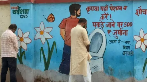 यहां पेशाब न करें... चेतावनी के बावजूद सुंदर दीवार को गीला करते दो पुरुषों की तस्वीर वायरल, सोशल पर मचा हल्ला यहां पेशाब न करें... चेतावनी के बावजूद सुंदर दीवार को गीला करते दो पुरुषों की तस्वीर वायरल, सोशल पर मचा हल्ला