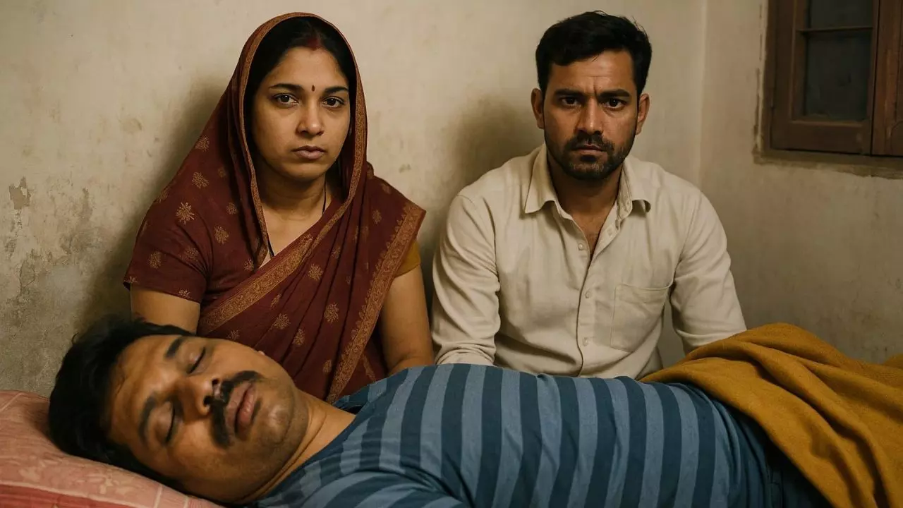 ठेकेदार से बने पत्नी के अवैध संबंध, लव स्टोरी में आड़े आए पति को सुला दिया मौत की नींद