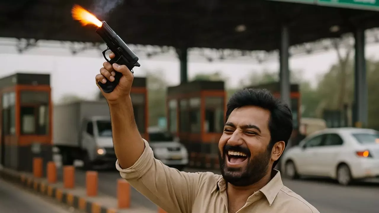 टोल प्लाजा का ठेका मिला तो खुशी में चला दी दना-दन गोलियां, धरे गए तो मांग रहे माफी टोल प्लाजा का ठेका मिला तो खुशी में चला दी दना-दन गोलियां, धरे गए तो मांग रहे माफी