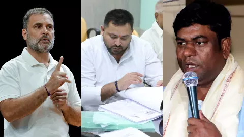 Bihar Chunav 2025: महागठबंधन का घोषणा पत्र जारी, ‘एक परिवार-एक नौकरी’ और महिला सम्मान योजना हो सकता है सबसे अहम मुद्दा Bihar Chunav 2025: महागठबंधन का घोषणा पत्र जारी, ‘एक परिवार-एक नौकरी’ और महिला सम्मान योजना हो सकता है सबसे अहम मुद्दा