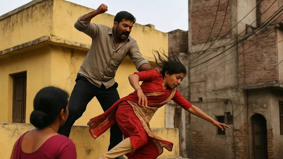 झांसी में हैवान बना पति! पहले पत्नी को पीटा, फिर जबरन संबंध बनाने की करने लगा कोशिश: विरोध करने पर दो मंजिला छत से फेंका झांसी में हैवान बना पति! पहले पत्नी को पीटा, फिर जबरन संबंध बनाने की करने लगा कोशिश: विरोध करने पर दो मंजिला छत से फेंका