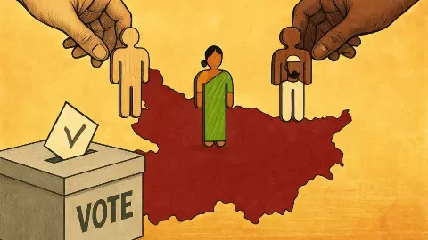 बिहार चुनाव में फिर जातीय गणित का बोलबाला! ‘सबका साथ’ और ‘हिस्सेदारी’ के नारे हाशिए पर, NDA-महागठबंधन ने किस पर लगाया दांव? बिहार चुनाव में फिर जातीय गणित का बोलबाला! ‘सबका साथ’ और ‘हिस्सेदारी’ के नारे हाशिए पर, NDA-महागठबंधन ने किस पर लगाया दांव?