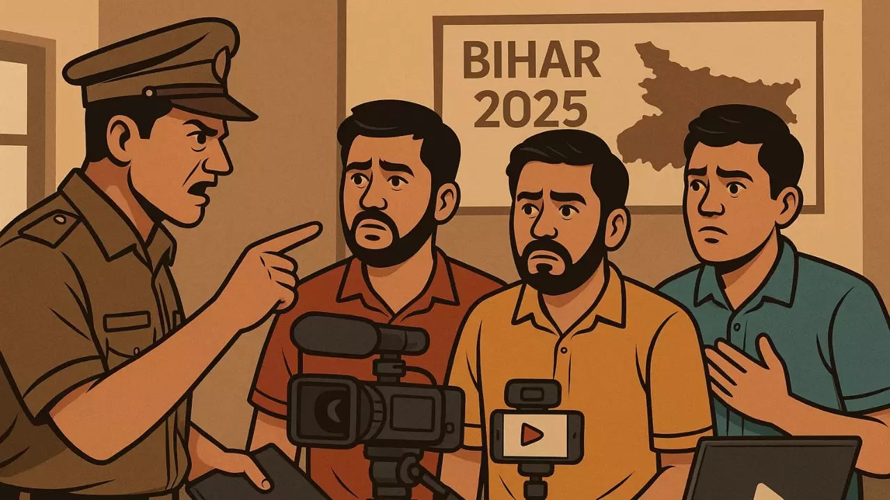 बिहार में फर्जी चुनाव प्रचार पर ‘डिजिटल पहरा’, साइबर सेल ने कसा शिकंजा, 25 हैंडल्स पर FIR, Youtubers भी रडार पर