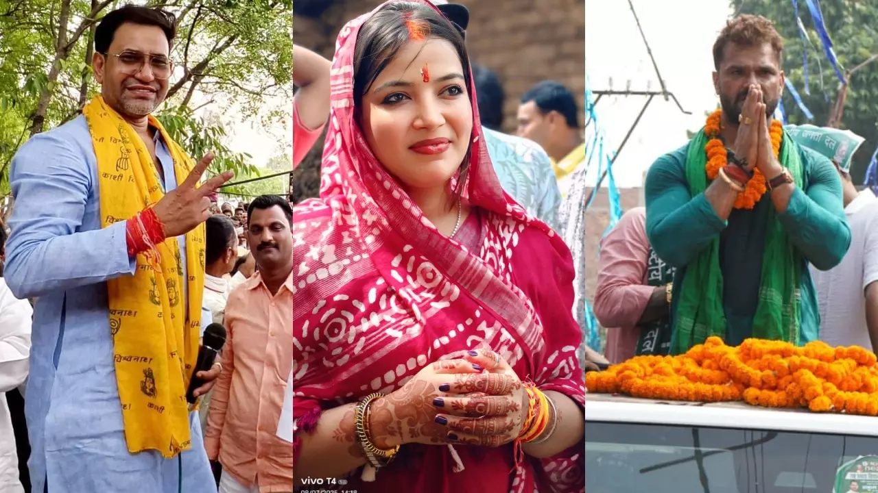 Bihar: ‘नचनिया-मुजरा’ पर सियासत गरम! कांग्रेस ने BJP तो ज्योति ने खेसारी को घेरा, निरहुआ बोले- ‘बाप को मत सिखा बेटा’ Bihar: ‘नचनिया-मुजरा’ पर सियासत गरम! कांग्रेस ने BJP तो ज्योति ने खेसारी को घेरा, निरहुआ बोले- ‘बाप को मत सिखा बेटा’