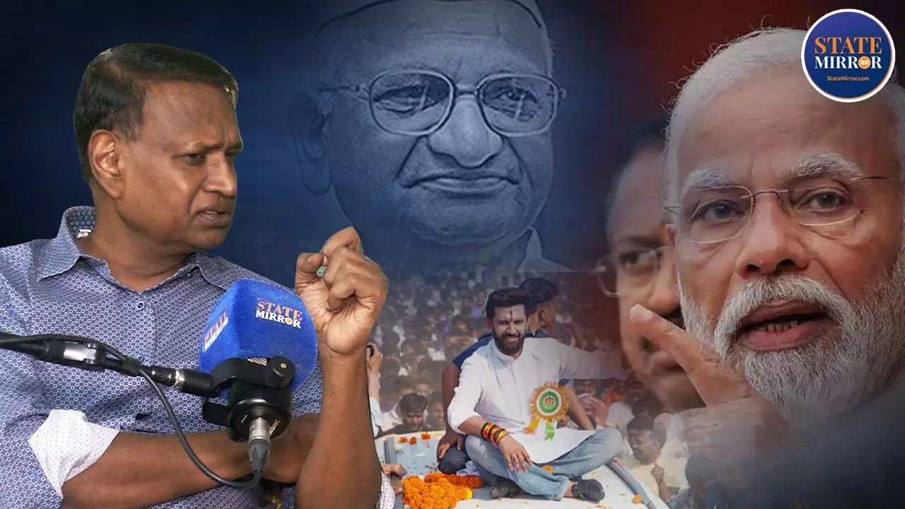 EXCLUSIVE: “फ्रॉड अन्ना हजारे का RSS ने भट्ठा बैठाया, संघ को मोदी ने निपटा दिया, बिहार चुनाव में BJP चिराग पासवान मलाई चाटेंगे...”