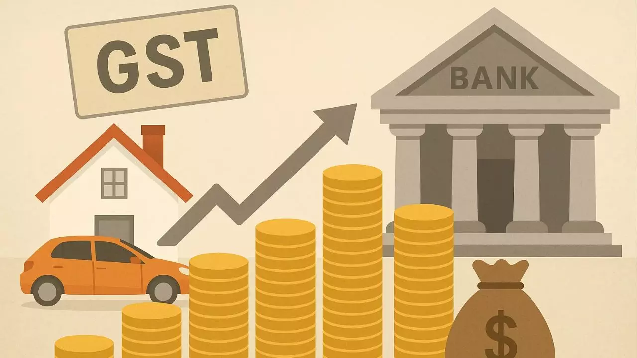 GST दरों में कटौती ने बैंकों की करा दी मौज, त्योहारी सीजन में दोगुना हुआ बैंक लोन; ऑटो-हाउसिंग सेक्टर में रिकॉर्ड मांग GST दरों में कटौती ने बैंकों की करा दी मौज, त्योहारी सीजन में दोगुना हुआ बैंक लोन; ऑटो-हाउसिंग सेक्टर में रिकॉर्ड मांग