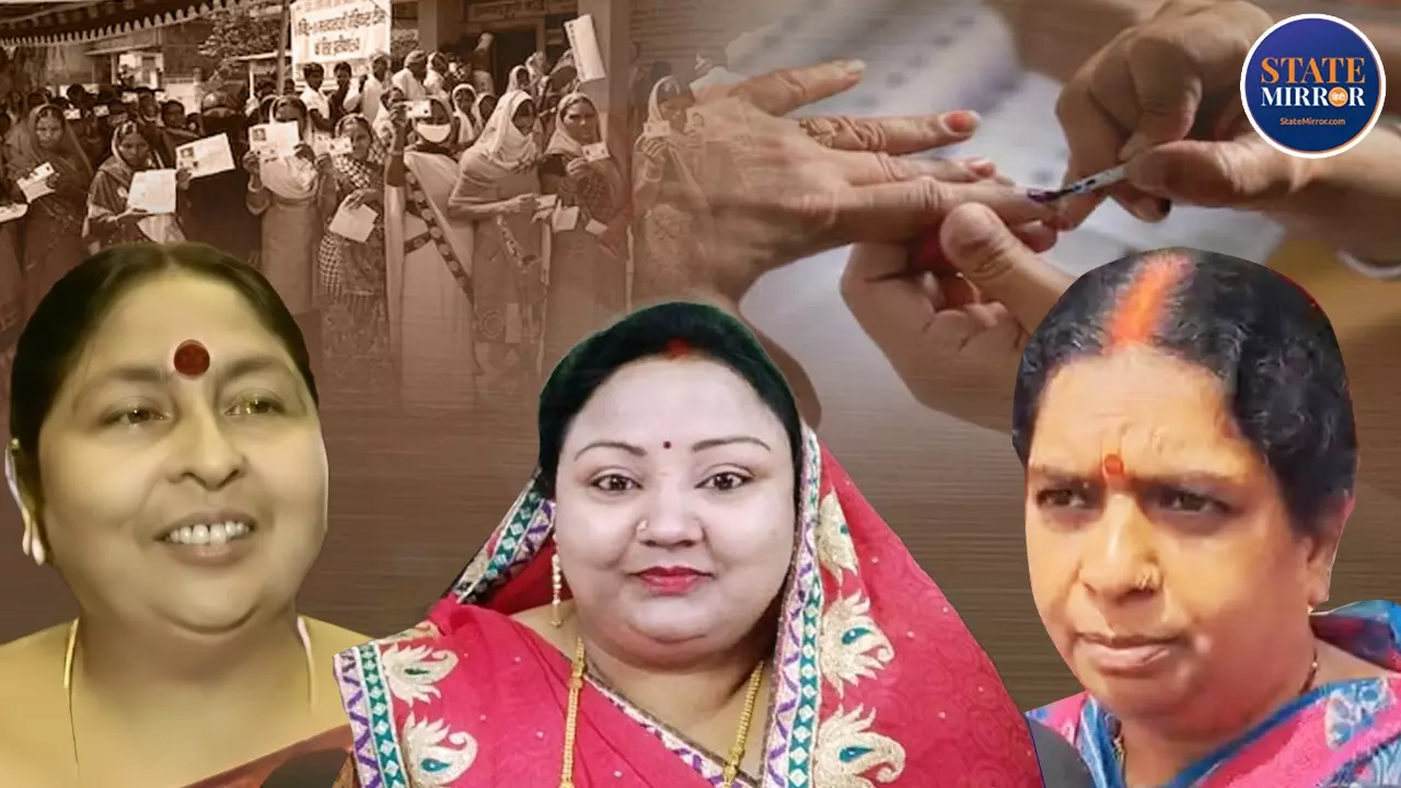 Bihar Chunav 2025: पटना में पत्नियों ने संभाली सियासी कमान, पति की जीत के लिए ‘इमोशनल’ कैंपेन