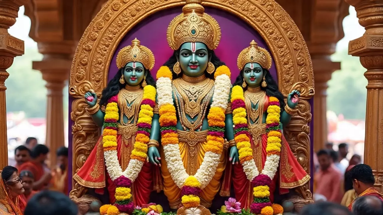 Ram Navami 2025 : अप्रैल माह में कब मनाई जाएगी राम नवमी, जानें शुभ मुहूर्त और पूजा विधि