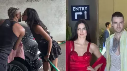 Hardik कर रहे थे कार की धुलाई, GF Mahieka ने आकर किया Kiss! नताशा का भी BF के साथ ये Video Viral Hardik कर रहे थे कार की धुलाई, GF Mahieka ने आकर किया Kiss! नताशा का भी BF के साथ ये Video Viral