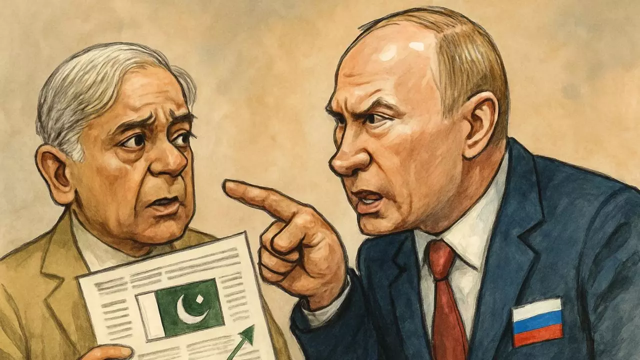 पश्चिम के दलाल हो तुम! पाक अखबार में ऐसा क्या लिखा जिसे देख रूस ने लगाई पाक मीडिया को लताड़- गिरती नहीं, बढ़ती है हमारी GDP