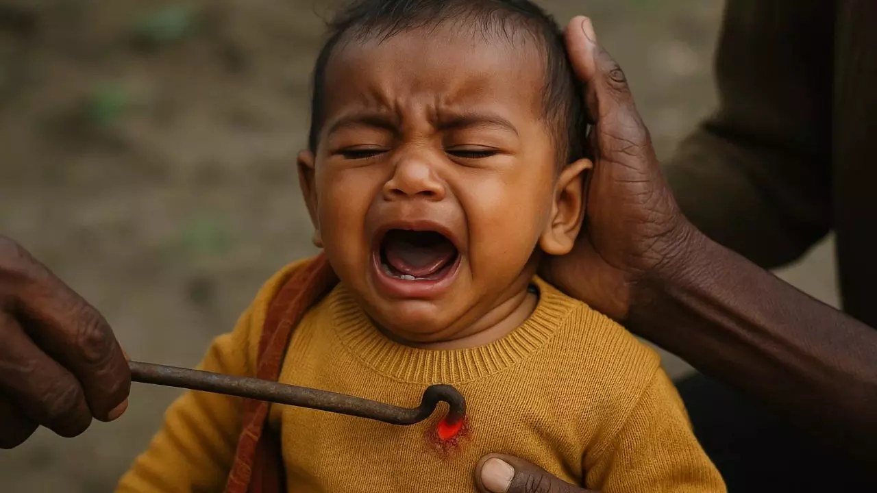 अंधविश्वास की जलती सलाखें, मां ने तांत्रिक के कहने पर नौ महीने के बच्चे को लोहे से दागा! फिर जो हुआ...