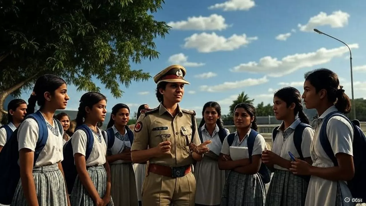 पूर्णिमा की रात...स्मार्ट बच्चे कैसे पैदा करें? महिला पुलिस अधिकारी ने स्कूली छात्राओं को दिए टिप्स