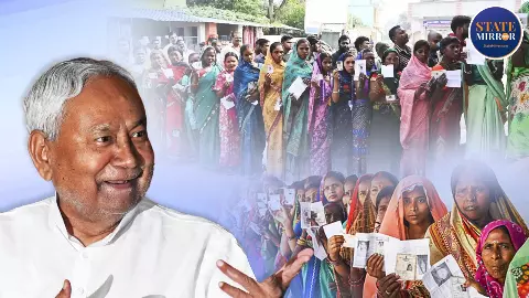 Bihar Election 2025: नीतीश कुमार को महिला वोटरों पर है ज्यादा भरोसा, क्या ‘दसहज़ारी’ योजना बनेगी गेमचेंजर? Bihar Election 2025: नीतीश कुमार को महिला वोटरों पर है ज्यादा भरोसा, क्या ‘दसहज़ारी’ योजना बनेगी गेमचेंजर?