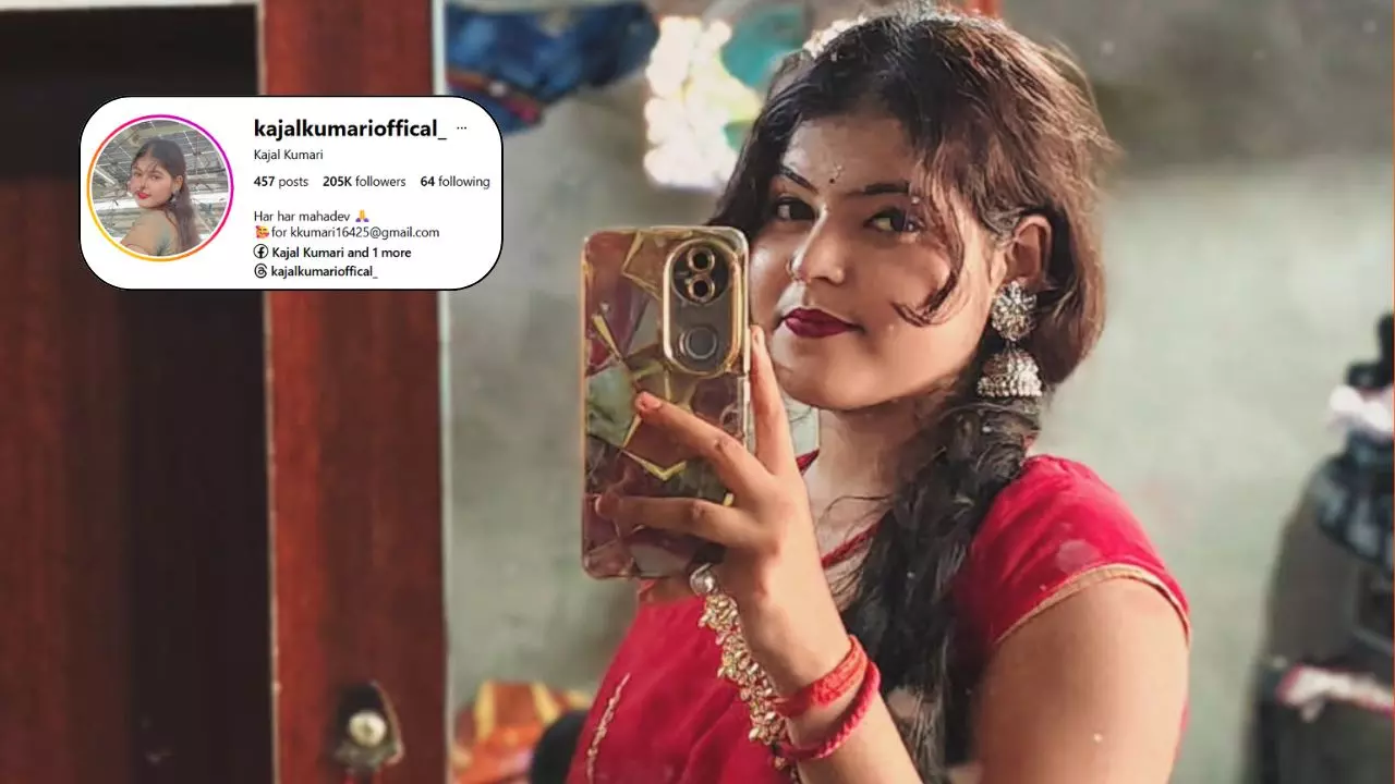 MMS लीक होने के बाद धड़ाधड़ बढ़ रहे 15 साल की एक्ट्रेस Kajal Kumari के फॉलोअर्स, अब नया पोस्ट काट रहा ग़दर