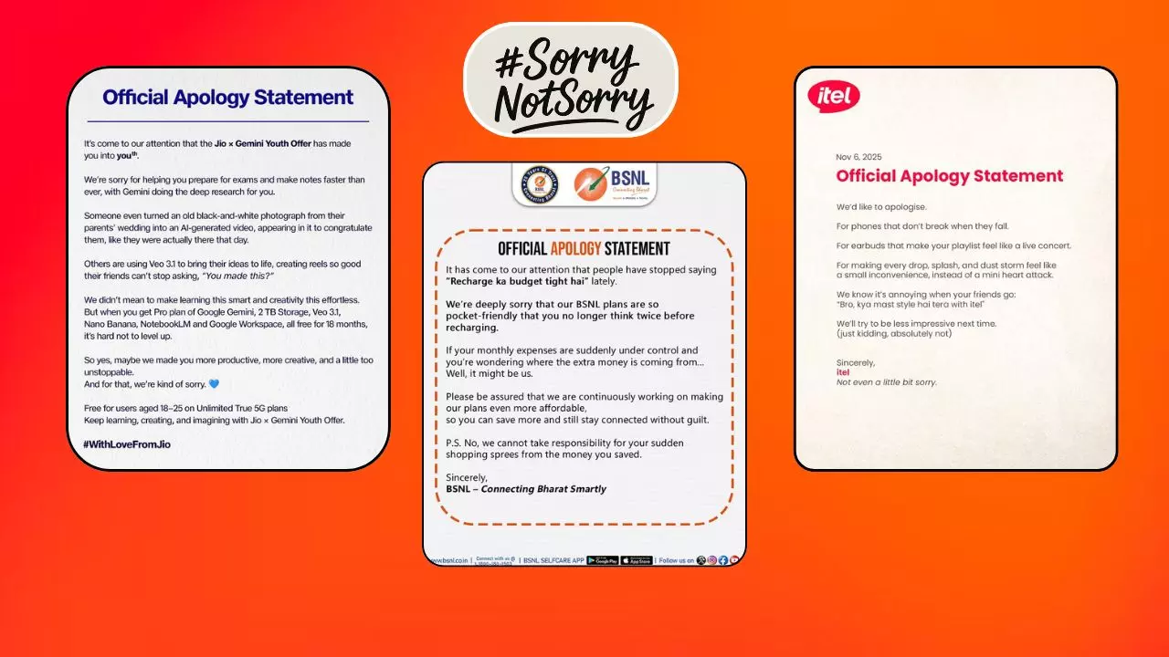 क्या है SorryNotSorry ट्रेंड? कंपनियों ने बिना गलती के मांगी माफ़ी, बन गया सबसे वायरल फॉर्मूला
