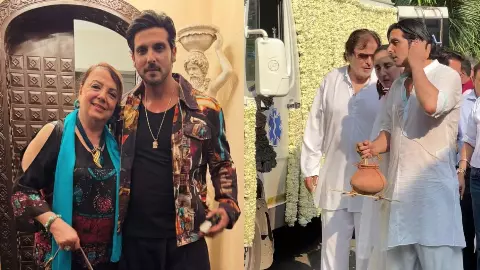 क्या वो हिंदू थी? Zarine Katrak अंतिम संस्कार पर उठे सवाल, हाथ में मटकी लिए नजर आए Zayed Khan क्या वो हिंदू थी? Zarine Katrak अंतिम संस्कार पर उठे सवाल, हाथ में मटकी लिए नजर आए Zayed Khan