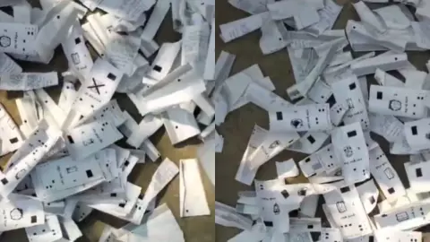 समस्तीपुर में हड़कंप! कूड़े में मिली हजारों VVPAT पर्चियां, RJD ने उठाए सवाल -क्या चोर आयोग जवाब देगा? VIDEO समस्तीपुर में हड़कंप! कूड़े में मिली हजारों VVPAT पर्चियां, RJD ने उठाए सवाल -क्या चोर आयोग जवाब देगा? VIDEO