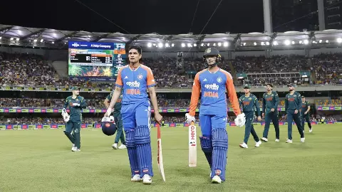 IND Vs AUS 5th T20 मैच बारिश के कारण रद्द, भारत ने ऑस्ट्रेलिया को लगातार चौथी सीरीज में हराया; अभिषेक के T20I में 1000 रन पूरे IND Vs AUS 5th T20 मैच बारिश के कारण रद्द, भारत ने ऑस्ट्रेलिया को लगातार चौथी सीरीज में हराया; अभिषेक के T20I में 1000 रन पूरे