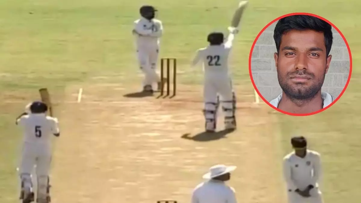 11 गेंदों में फिफ्टी, लगातार 8 छक्के... कौन हैं आकाश कुमार चौधरी? जिन्होंने रणजी ट्रॉफी में रचा इतिहास