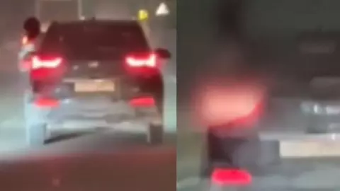 चलती कार में युवती का अश्लील स्टंट! शहीद पथ पर बिना कपड़ों के सफर का Video Viral, पुलिस जांच में जुटी चलती कार में युवती का अश्लील स्टंट! शहीद पथ पर बिना कपड़ों के सफर का Video Viral, पुलिस जांच में जुटी