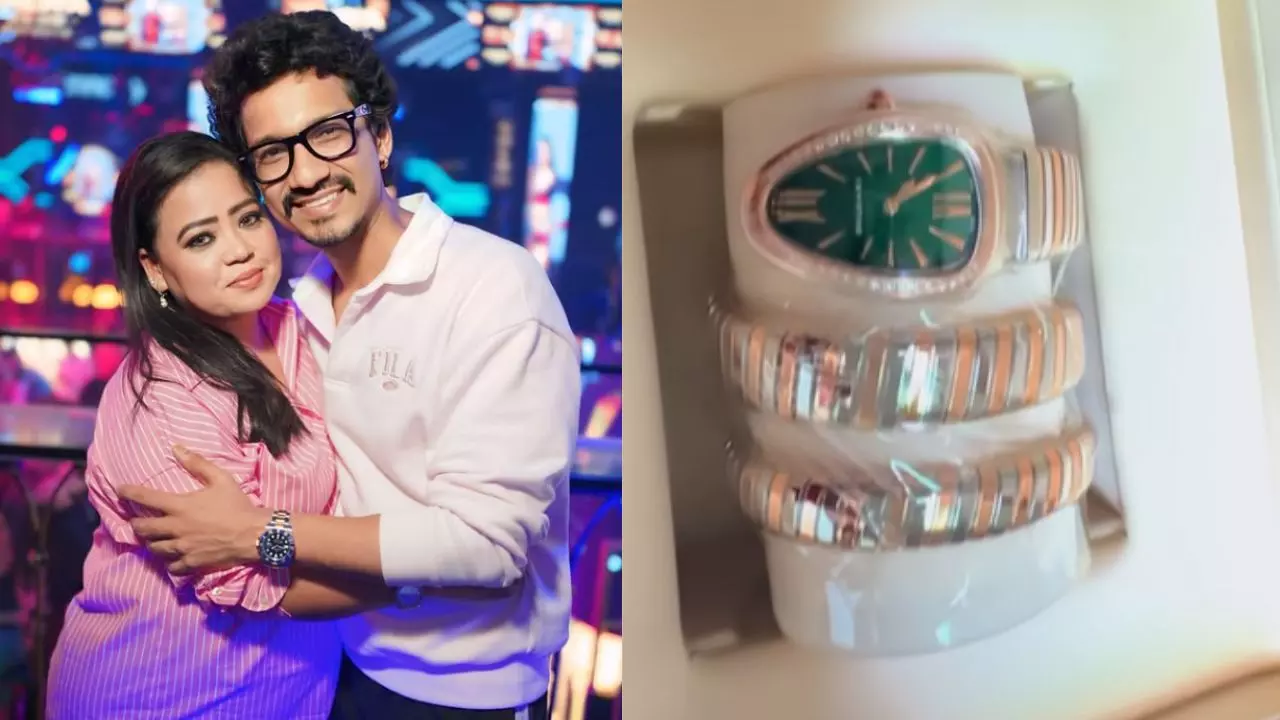 Haarsh Limbachiya ने Bharti Singh को गिफ्ट की 20 लाख की Bulgari Watch! लाफ्टर क्वीन बनीं लग्जरी क्वीन