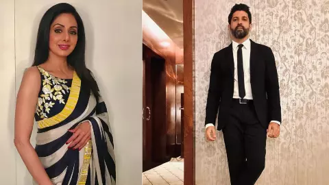 मैं कौन होता हूं उन्हें गिराने वाला...जब Lamhe के सेट पर Farhan Akhtar की वजह से जमीन पर जोर से गिर गई थी Sridevi