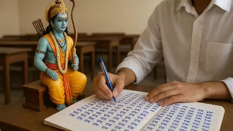 UP; अयोध्या मेडिकल कॉलेज में अनोखी सजा! गलती की तो 51 हजार बार लिखना होगा ‘राम’ UP; अयोध्या मेडिकल कॉलेज में अनोखी सजा! गलती की तो 51 हजार बार लिखना होगा ‘राम’