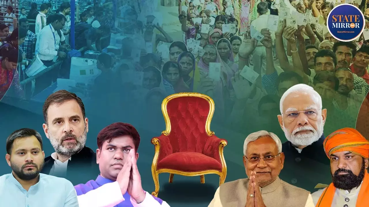 बिहार में सत्ता की बाजी किसके नाम, NDA का पलड़ा भारी या महागठबंधन करेगा करिश्मा? आज खुलेगा नतीजों का पिटारा