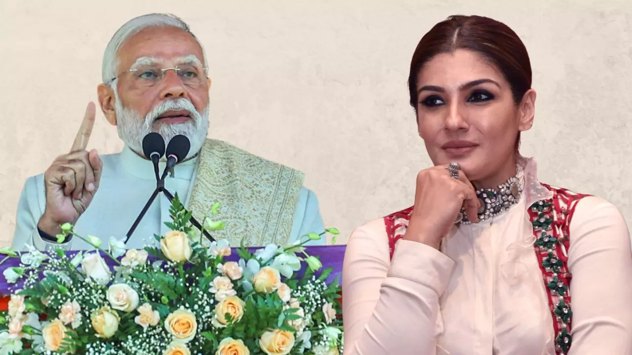 Pm Modi की बायोपिक में दिखेगा मां-बेटे का रिश्ता, Raveena Tandon होंगी हीराबेन मोदी!