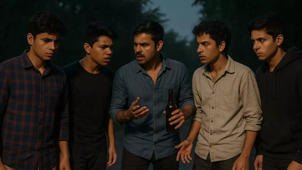 शराब पीते-पीते हुई बहस, पत्‍थर से कुचल दिया सिर, दो नाबालिग समेत 6 गिरफ्तार