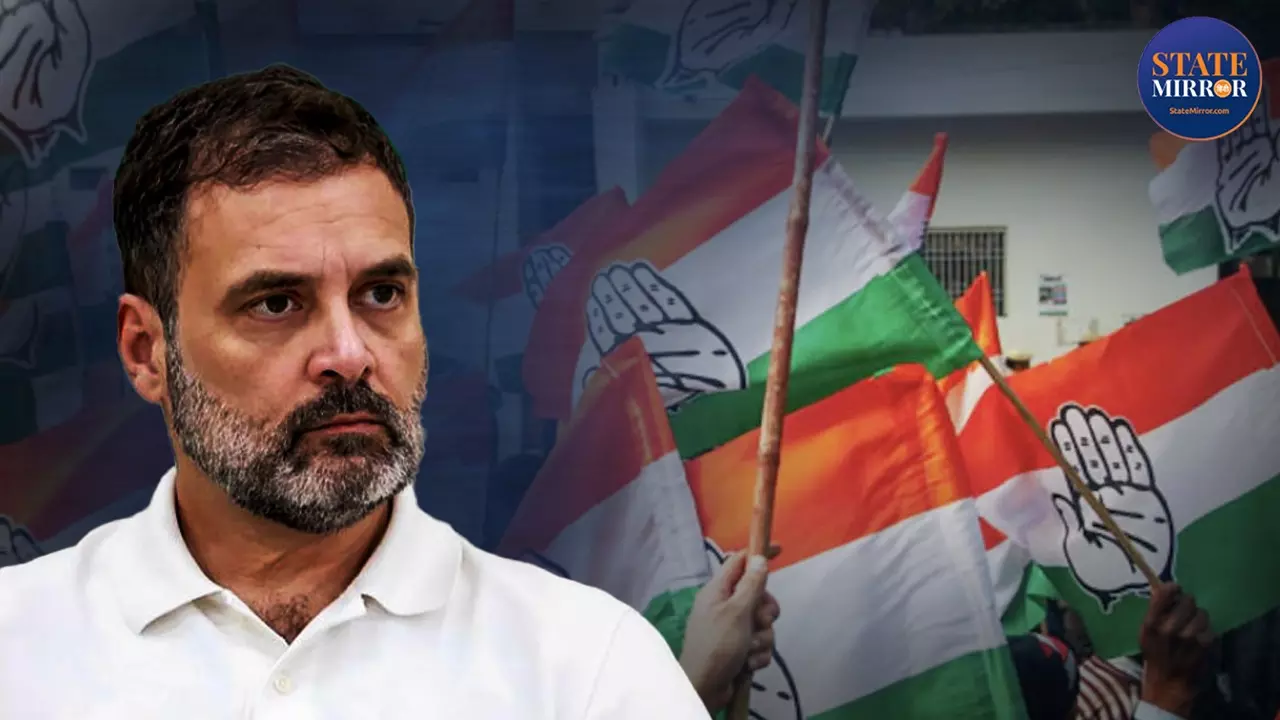 बिहार के चुनावी क्रिकेट में कांग्रेस की बल्लेबाजी फेल, मुश्किल से पूरा हो पाया पंजा