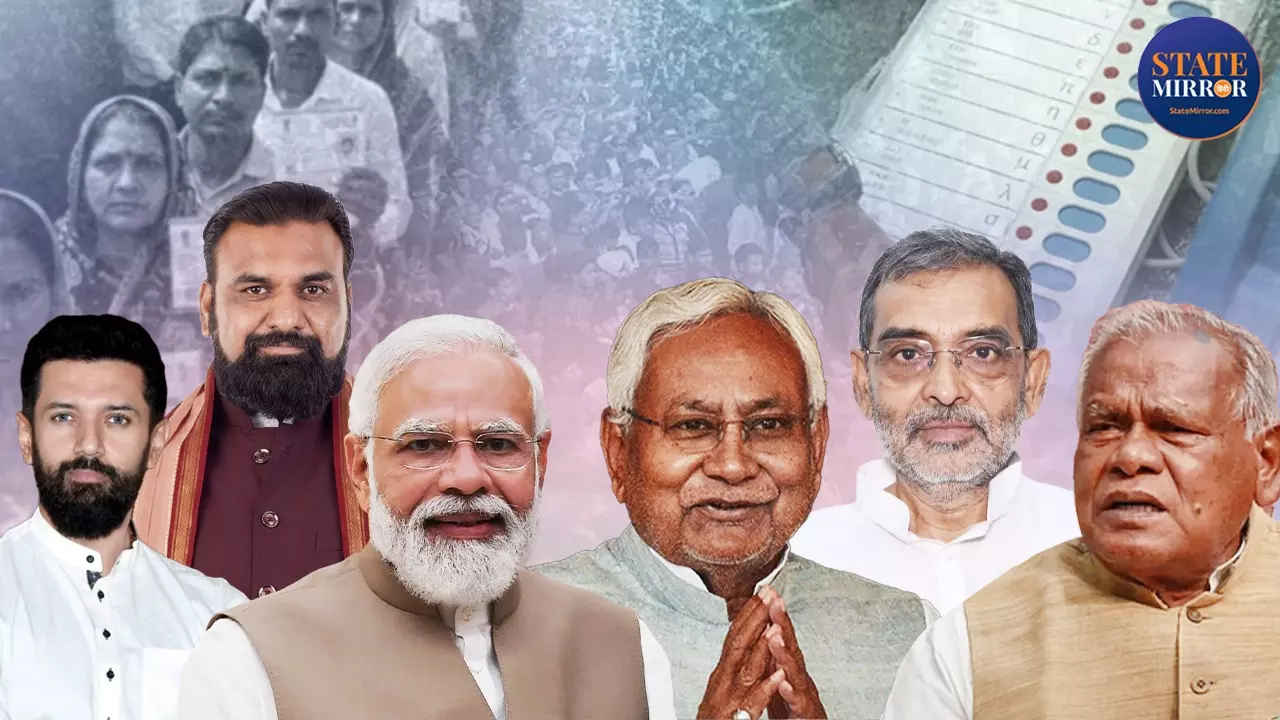 NDA के पांडवों का चुनावी महाभारत में जलवा! अबकी बार 200 पार, महागठबंधन 35 पर ध्वस्त; देखें 243 सीटों पर किसका कहां दबदबा