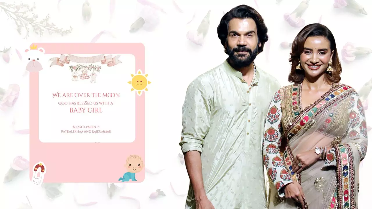 Rajkummar Rao  और Patralekha बने नन्ही राजकुमारी के मम्मी-पापा, शादी की चौथी सालगिरह पर मिला सबसे बड़ा तोहफा