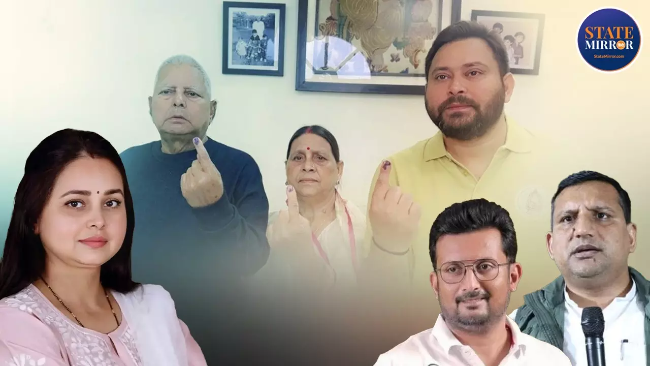 लालू परिवार में हाहाकार! मैंने भाई को त्यागा है, रोहिणी के बाद तीन और बहनों ने छोड़ा घर; अब Lalu Family में कौन-कौन?