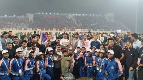 छत्तीसगढ़ का कमाल! एकलव्य मॉडल आवासीय विद्यालय के छात्रों ने 55 गोल्ड समेत जीते 162 मेडल, देश में मिला दूसरा स्थान छत्तीसगढ़ का कमाल! एकलव्य मॉडल आवासीय विद्यालय के छात्रों ने 55 गोल्ड समेत जीते 162 मेडल, देश में मिला दूसरा स्थान