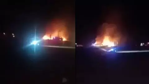 सऊदी अरब में बड़ा हादसा, टैंकर से टकराई बस, 42 भारतीयों की हुई मौत | Video सऊदी अरब में बड़ा हादसा, टैंकर से टकराई बस, 42 भारतीयों की हुई मौत | Video