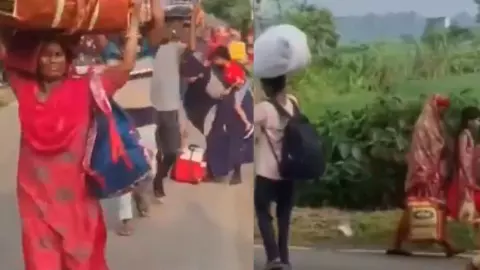 क्या सच में पश्चिम बंगाल में SIR शुरु होते ही घर वापसी करने लगे बांग्लादेशी? सोशल में Viral Video ने मचाया हल्ला- जानें सच्चाई क्या सच में पश्चिम बंगाल में SIR शुरु होते ही घर वापसी करने लगे बांग्लादेशी? सोशल में Viral Video ने मचाया हल्ला- जानें सच्चाई