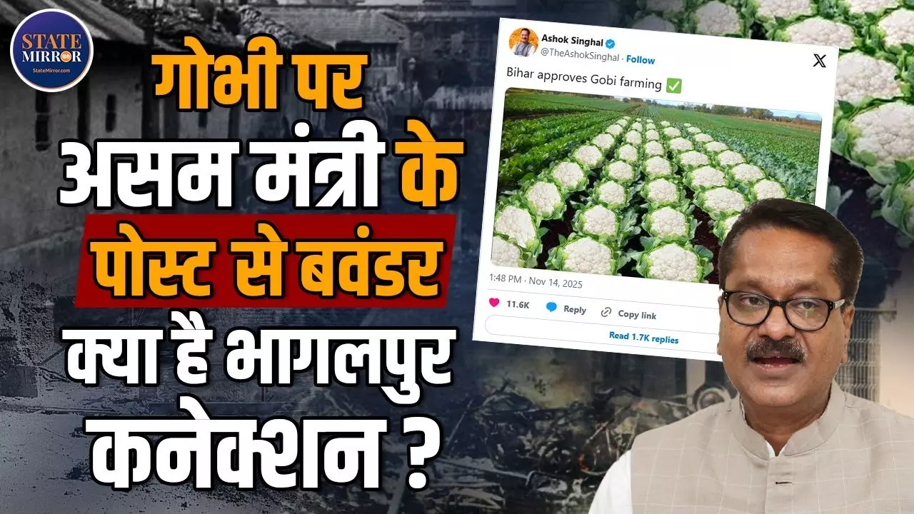 असम मंत्री के ‘गोभी’ पोस्ट से उठा सियासी तूफान, क्‍या भागलपुर दंगों से है कनेक्‍शन?
