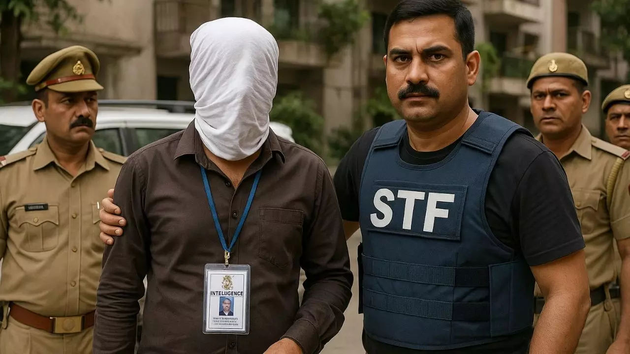नोएडा में फर्जी खुफिया अधिकारी को STF ने धर दबोचा, घर से बरामद हुए कई फर्जी वोटर कार्ड, लैपटॉप में मिला दिल्ली ब्लास्ट से जुड़ा कंटेंट