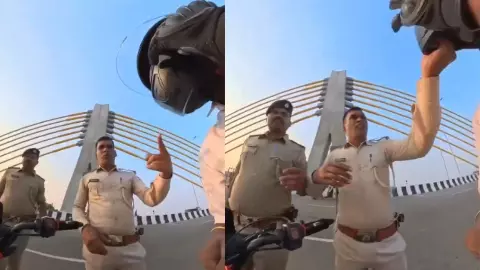 व्लॉगर की पिटाई वाले वीडियो पर बिहार पुलिस पर भड़के लोग, कहा- भारत की 70% पुलिस ऐसी ही है; अब राइडर को दे रहे मारने की धमकी व्लॉगर की पिटाई वाले वीडियो पर बिहार पुलिस पर भड़के लोग, कहा- भारत की 70% पुलिस ऐसी ही है; अब राइडर को दे रहे मारने की धमकी