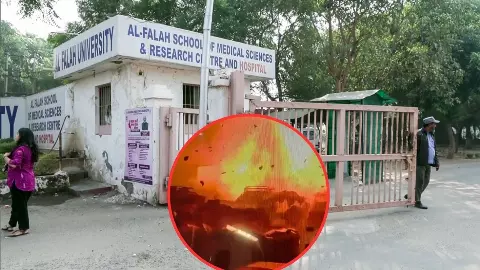 Red Fort Blast: अल-फलाह यूनिवर्सिटी से अचानक लापता हुए 10 लोग, कहीं ये ‘टेरर डॉक्टर’ मॉड्यूल का हिस्सा तो नहीं? मचा हड़कंप Red Fort Blast: अल-फलाह यूनिवर्सिटी से अचानक लापता हुए 10 लोग, कहीं ये ‘टेरर डॉक्टर’ मॉड्यूल का हिस्सा तो नहीं? मचा हड़कंप