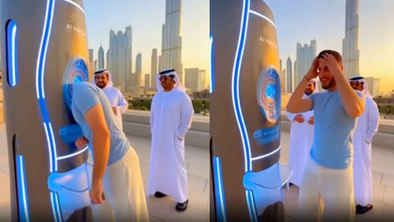 ये कैसी मशीन? सिर घुसाते ही मिल रहा मनचाहा हेयर स्टाइल, जानें Viral Video की सच्चाई